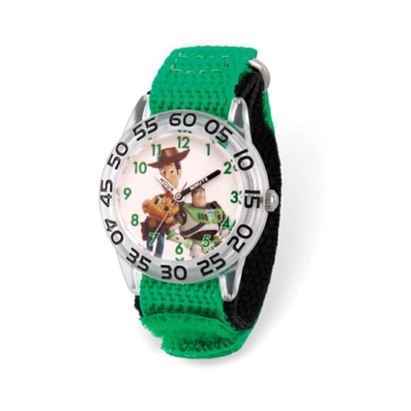 Disney Kids Toy Story Woody/Buzz Time Teacher Watch - Picture 2 of 3